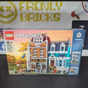 LEGO CREATOR 10270 Bookshop BNIB FRENLY BRICKS - Open 7 Days