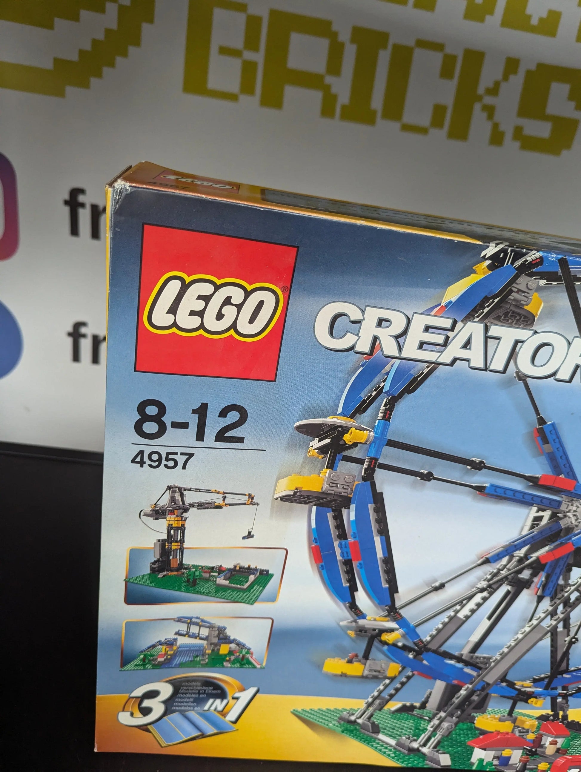 LEGO CREATOR: Ferris Wheel (4957) *box damage* FRENLY BRICKS - Open 7 Days