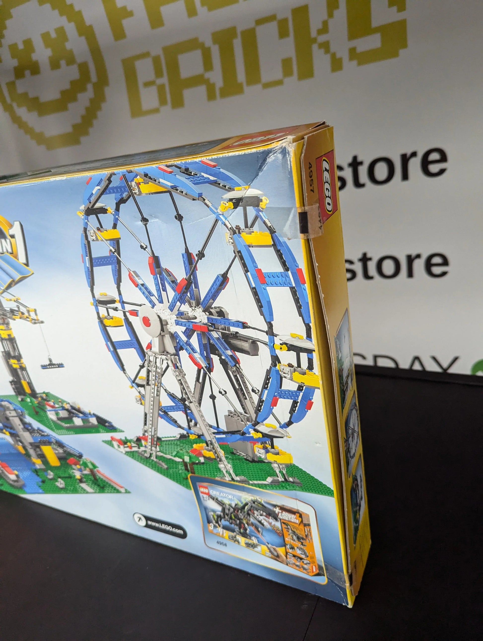 LEGO CREATOR: Ferris Wheel (4957) *box damage* FRENLY BRICKS - Open 7 Days