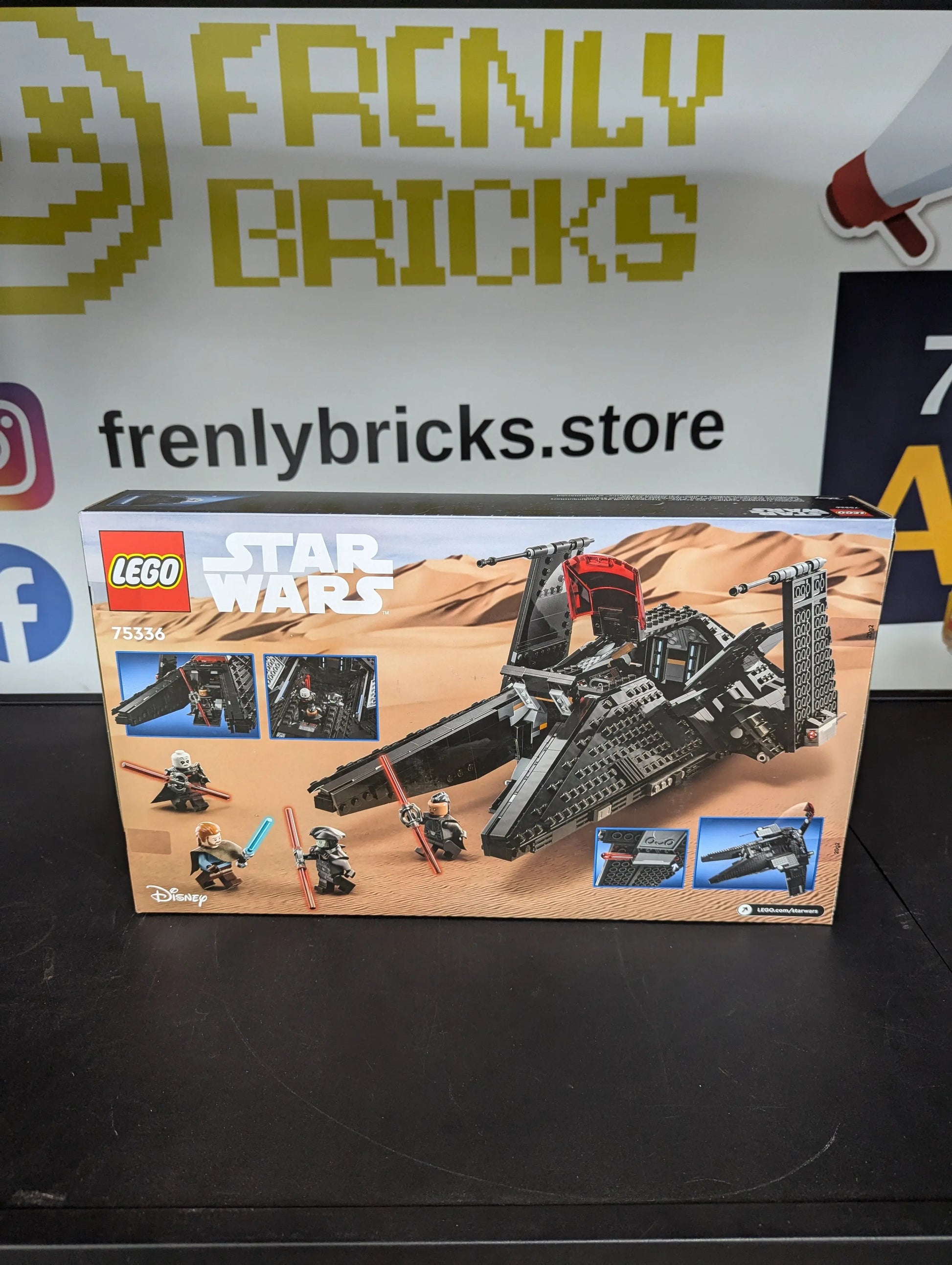 LEGO Star Wars 75336 Inquisitor Transport Scythe™ BRAND NEW - RETIRED FRENLY BRICKS - Open 7 Days