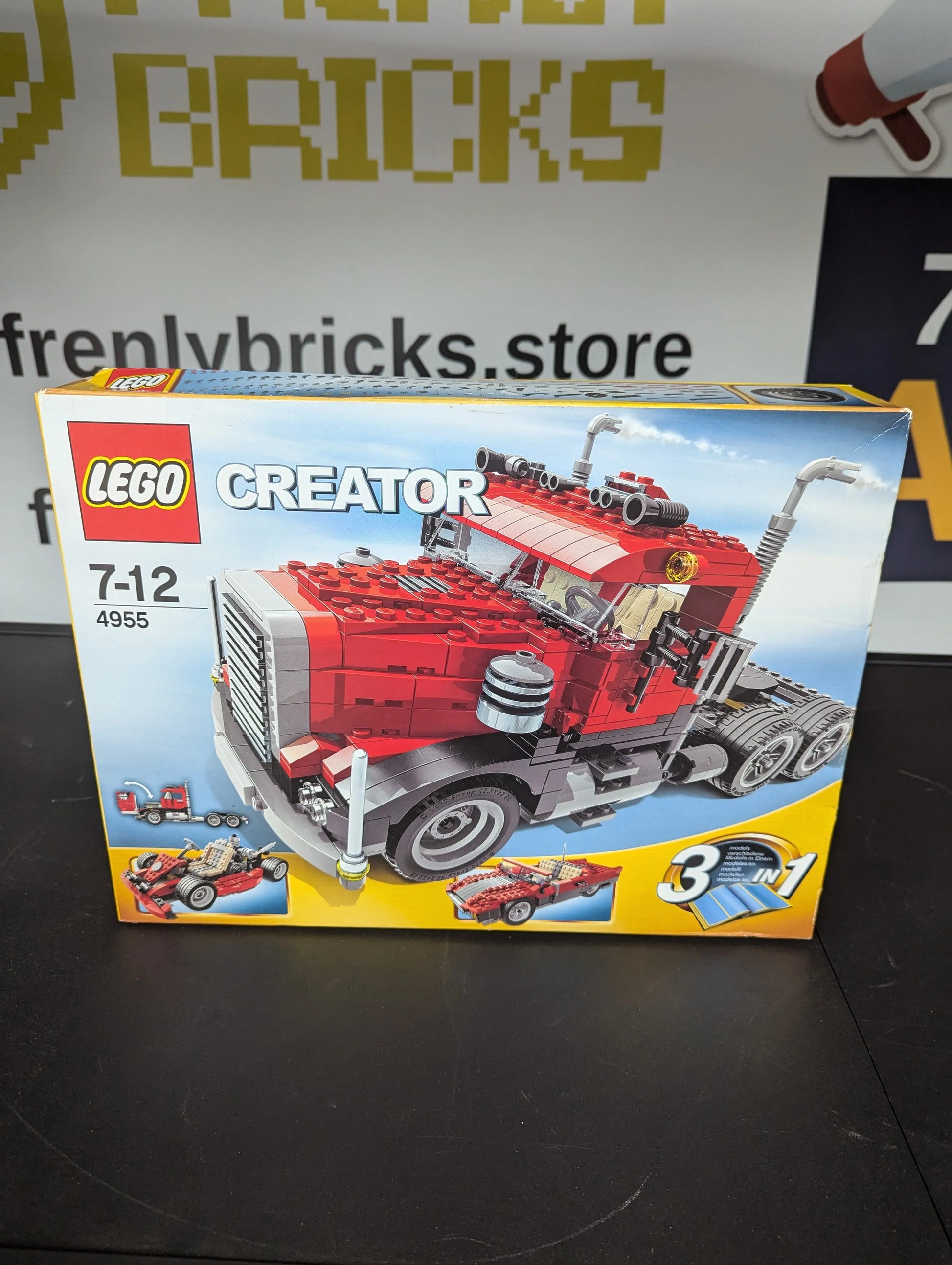 Lego Creator - 4955 Big Rig Truck New SEALED - Some Box damage FRENLY BRICKS - Open 7 Days