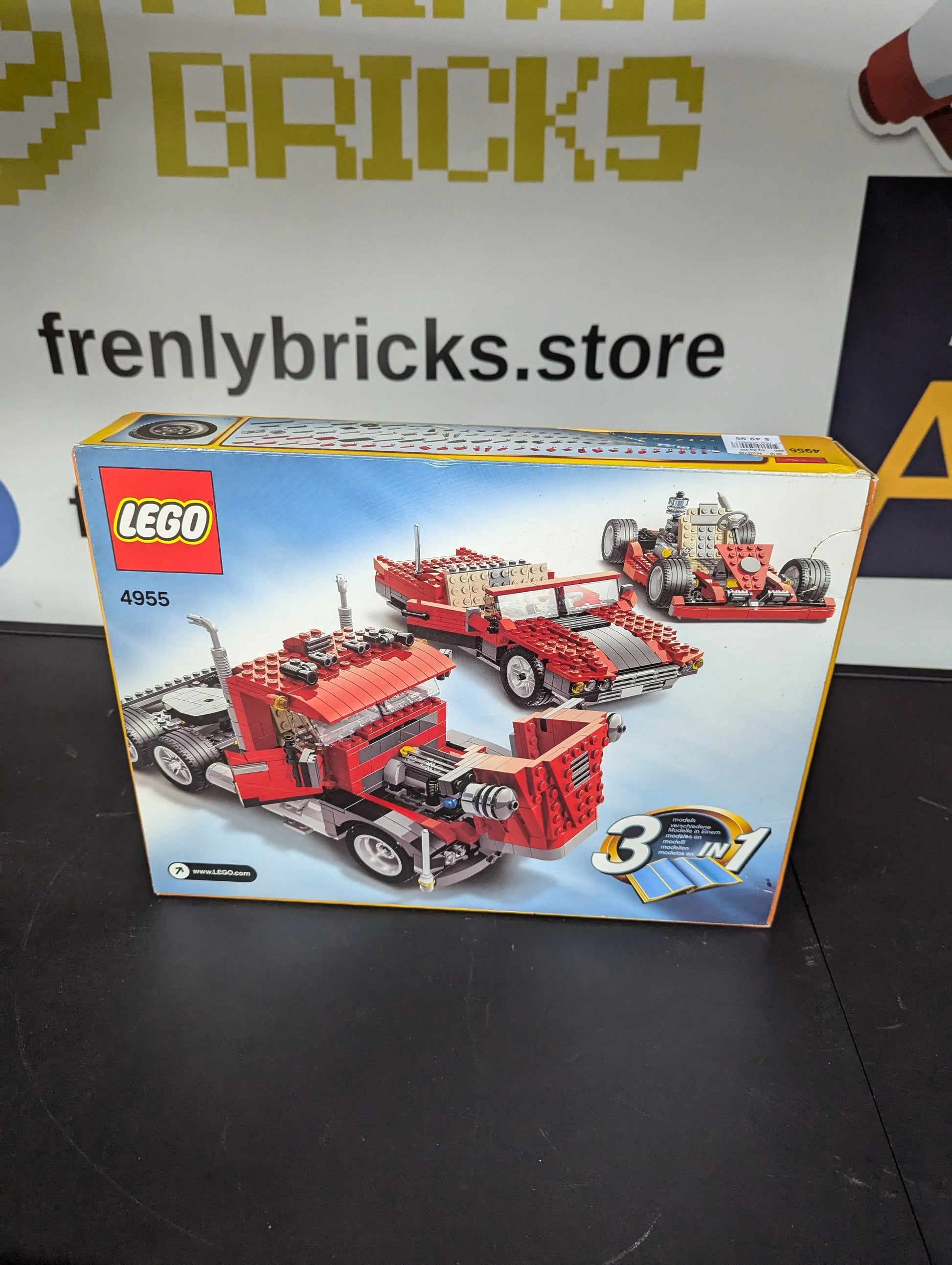 Lego Creator - 4955 Big Rig Truck New SEALED - Some Box damage FRENLY BRICKS - Open 7 Days