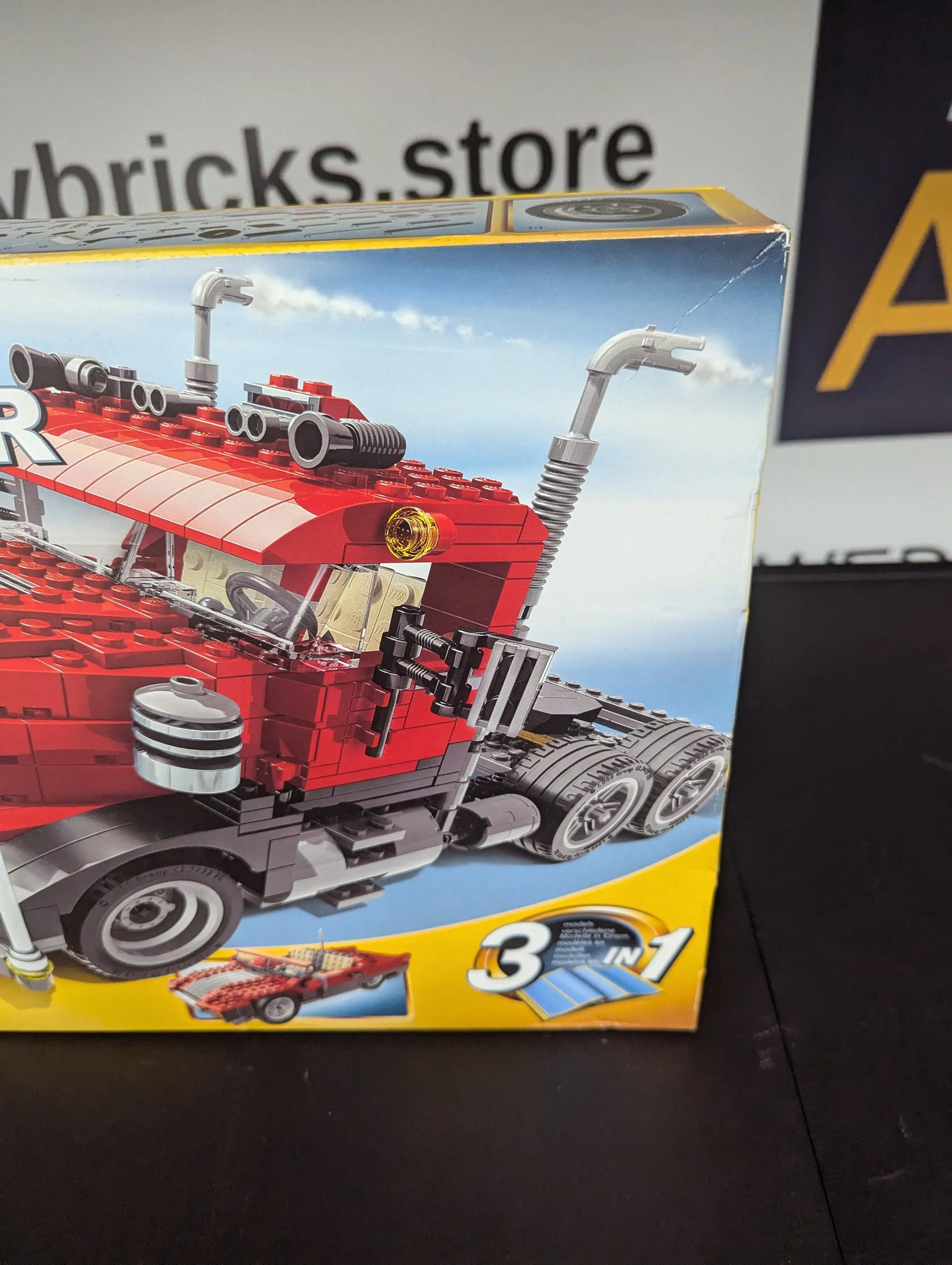 Lego Creator - 4955 Big Rig Truck New SEALED - Some Box damage FRENLY BRICKS - Open 7 Days