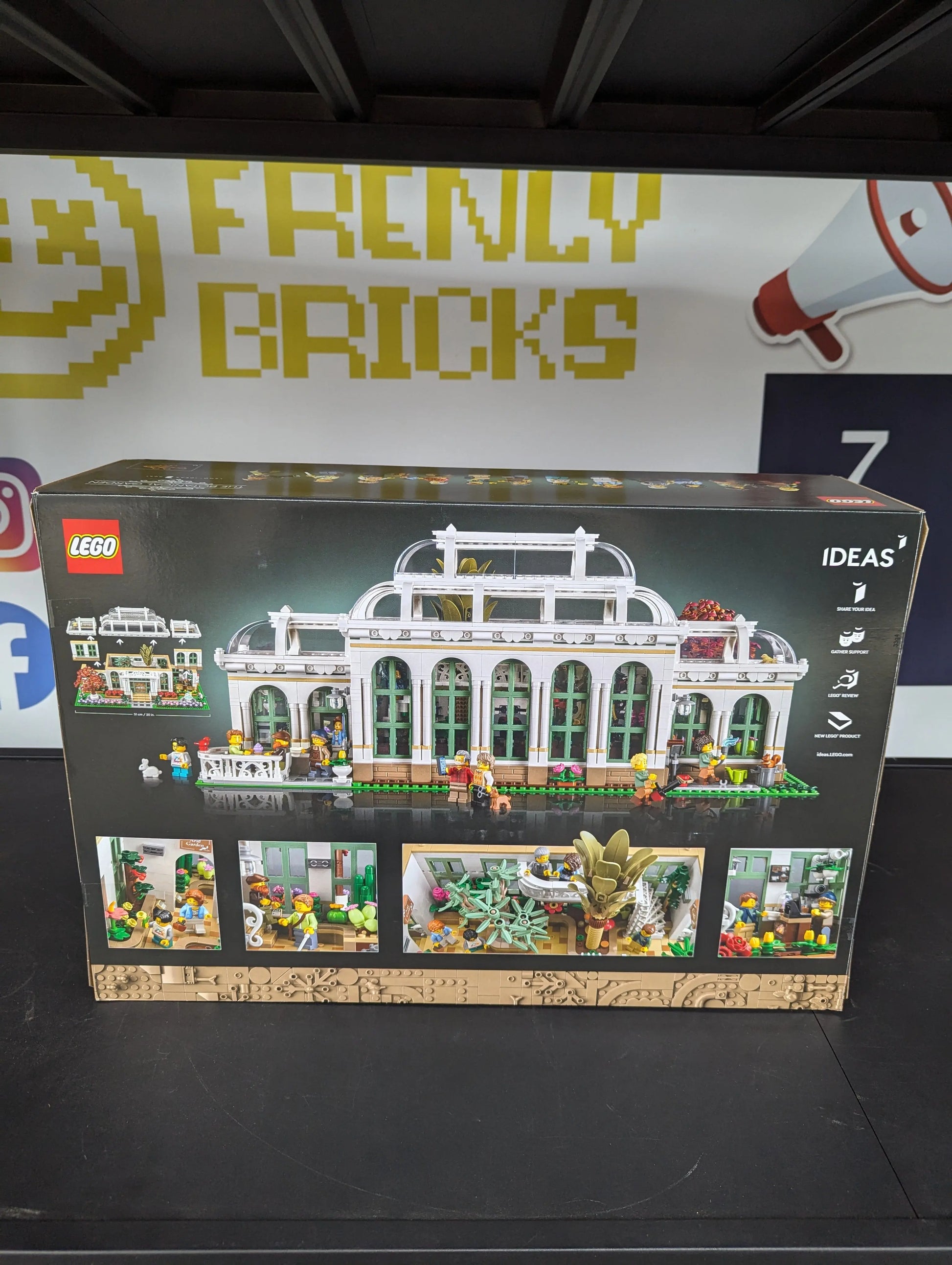 LEGO 21353 Ideas The Botanical Garden BRAND NEW SEALED FRENLY BRICKS - Open 7 Days