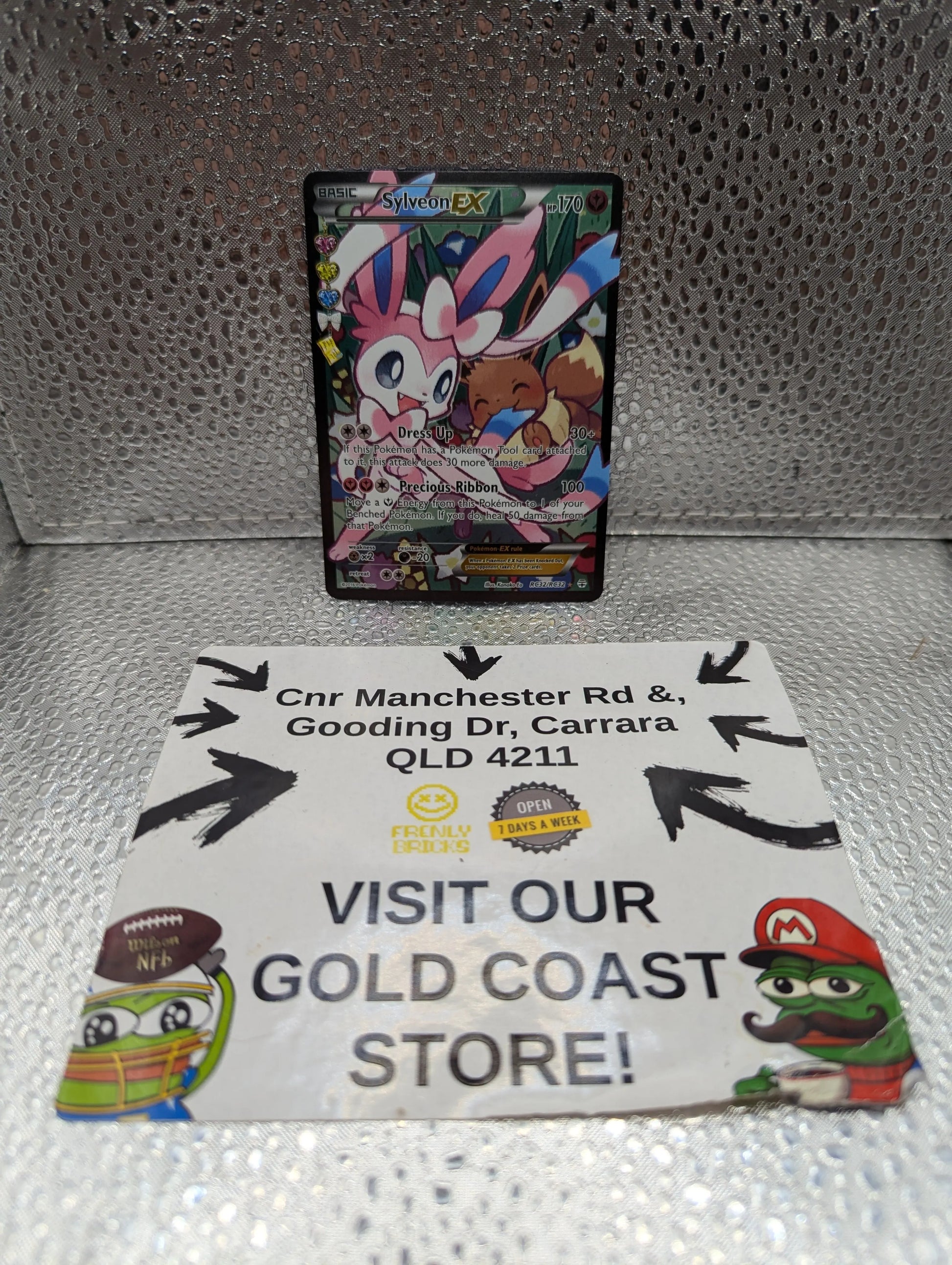 Sylveon EX RC32/RC32 Full Art Ultra Rare Generations Pokemon TCG FRENLY BRICKS - Open 7 Days