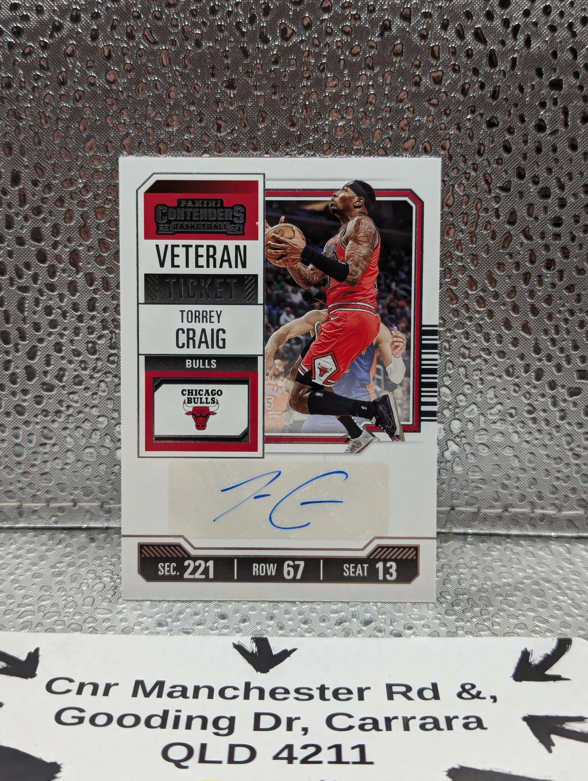 2023-24 Panini Contenders Basketball TORREY CRAIG Auto VETERAN FRENLY BRICKS - Open 7 Days