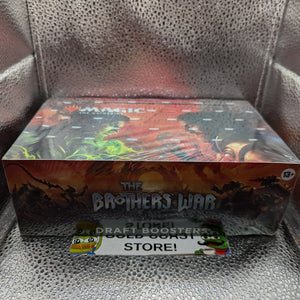 MTG The Brothers War Draft Booster Box - New and Sealed FRENLY BRICKS - Open 7 Days