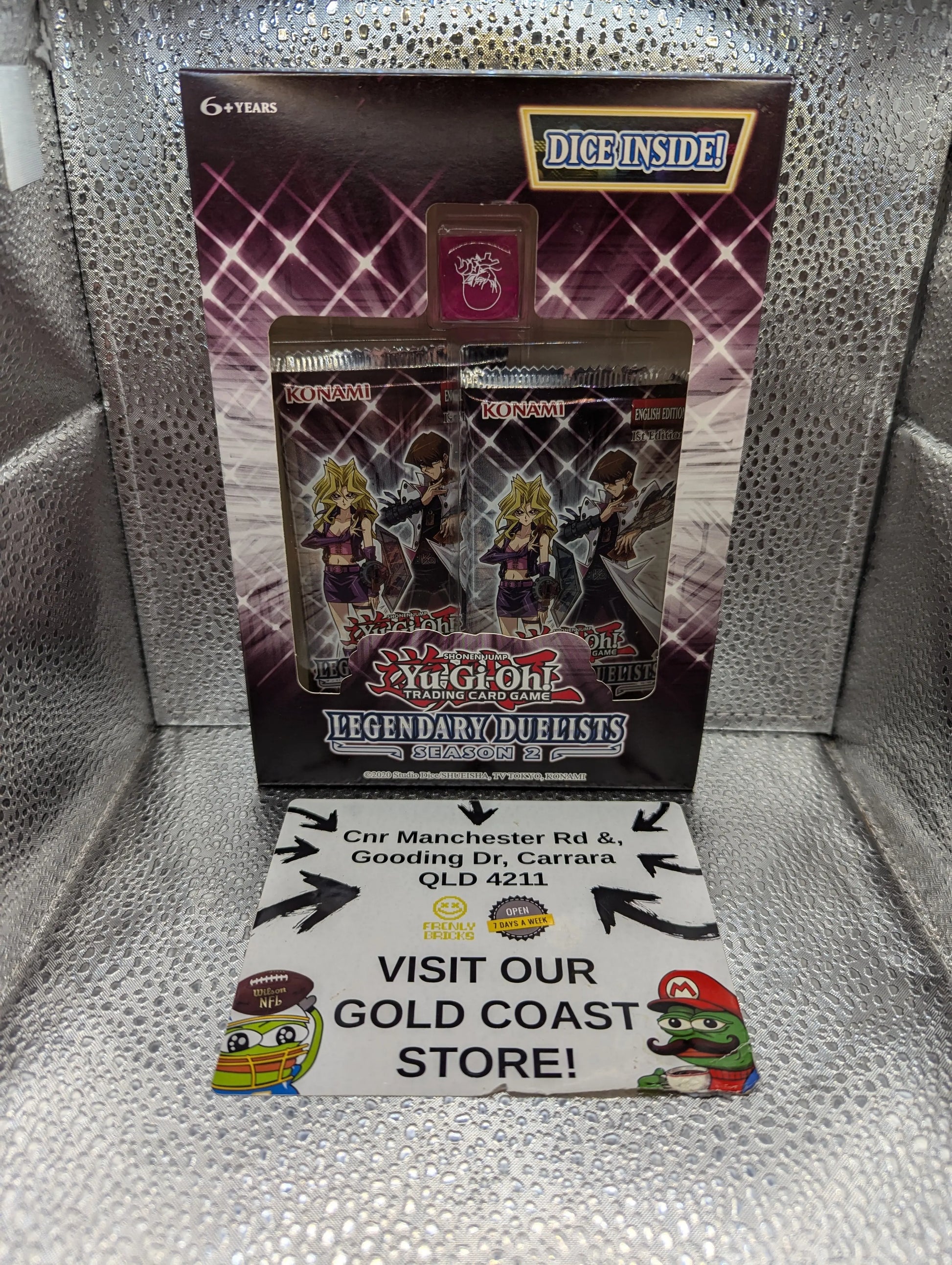 Legendary Duelists Mini Box Season 2 YUGIOH TCG Purple Die Sealed FRENLY BRICKS - Open 7 Days