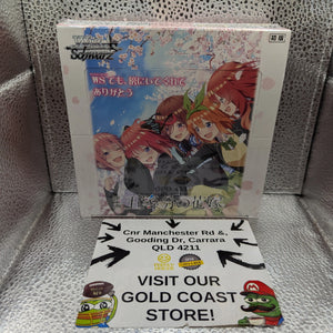 Weiss Schwarz Booster Pack Quintessential Quintuplets Box Card Ichika Nino Miku FRENLY BRICKS - Open 7 Days