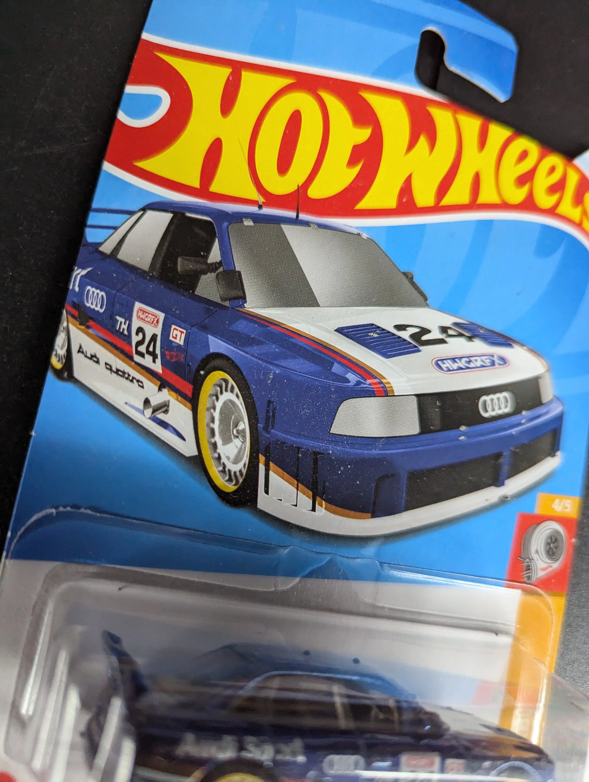 Hot Wheels 2024 - Audi 90 Quattro Super Treasure Hunt STH FRENLY BRICKS - Open 7 Days