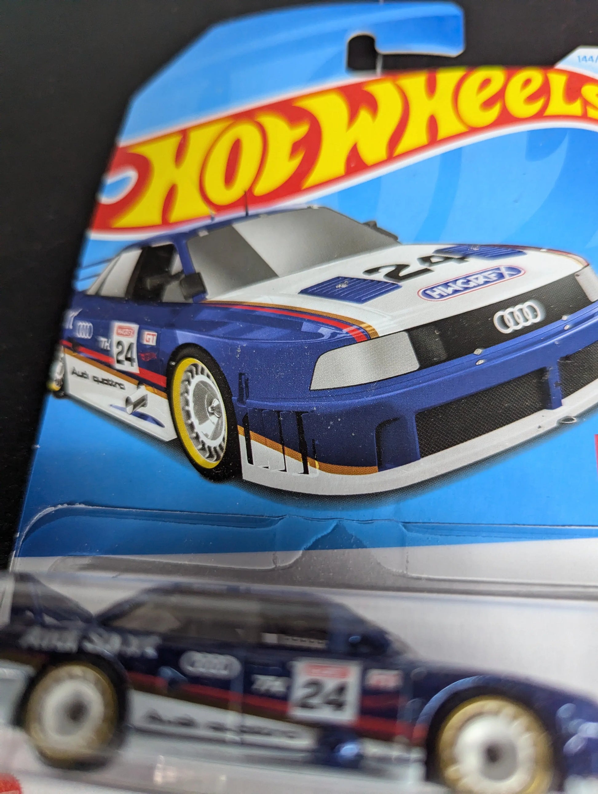 Hot Wheels 2024 - Audi 90 Quattro Super Treasure Hunt STH FRENLY BRICKS - Open 7 Days