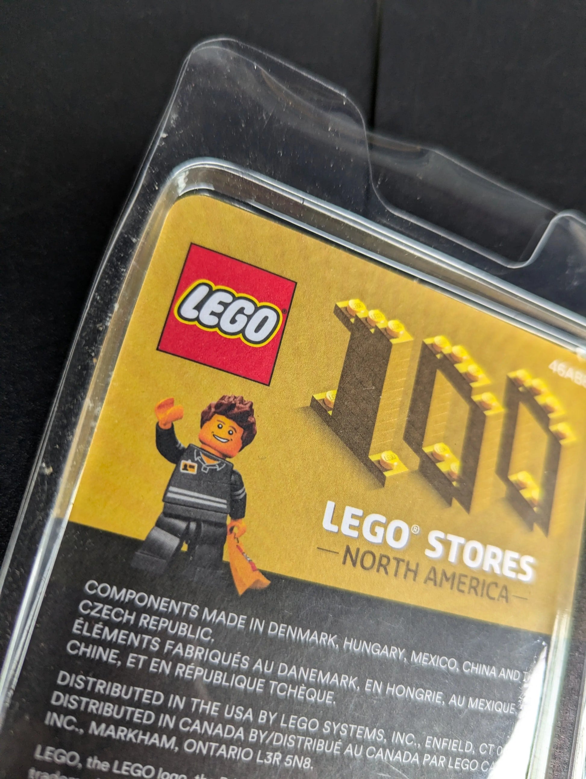 LEGO STORES - NORTH AMERICA 100 STORES Minifigure FRENLY BRICKS - Open 7 Days