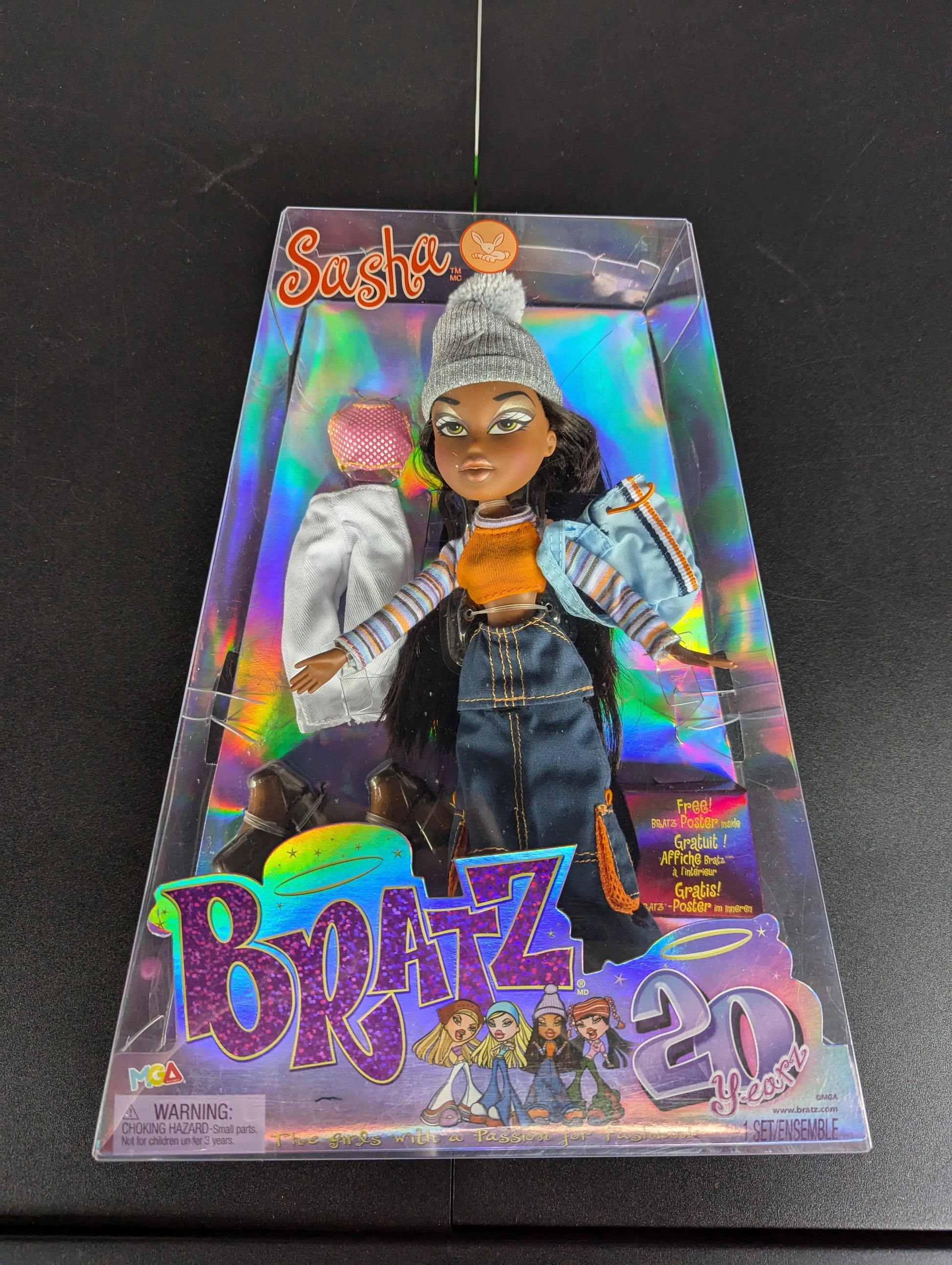 Bratz Sasha 20th Anniversary 20 Years Collector Doll 2021 BNIP FRENLY BRICKS - Open 7 Days