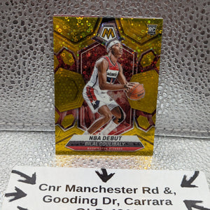 2023-24 Panini Mosaic Bilal Coulibaly /10 Gold Disco Rookie FRENLY BRICKS - Open 7 Days