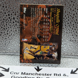 1996-97 Topps Shaquille O’Neal Hobby Masters Holo Basketball Insert Card #HM11 FRENLY BRICKS - Open 7 Days