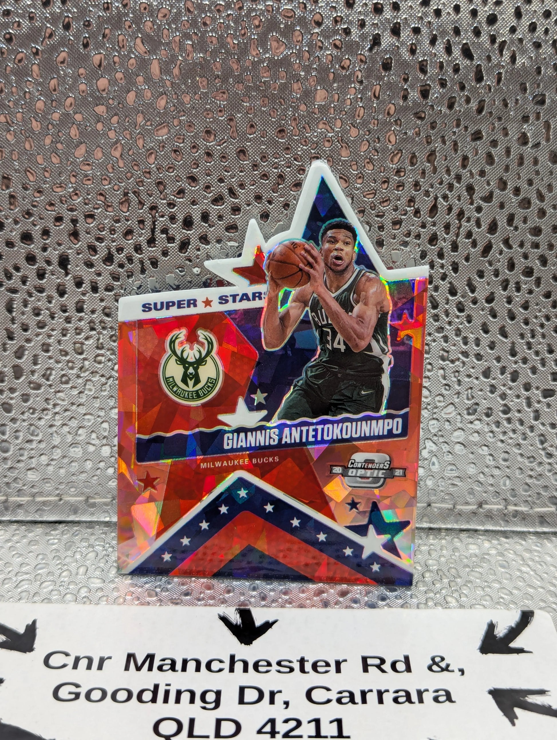 2020-21 Panini Optic Contenders GIANNIS ANTETOKOUNMPO Super Stars Bucks FRENLY BRICKS - Open 7 Days