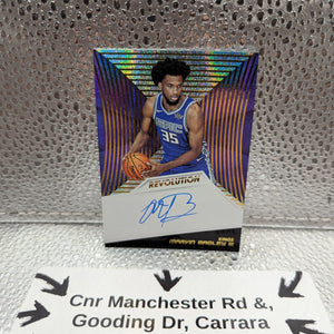 2018-19 Panini Revolution MARVIN BAGLEY III Auto on Card Rookie FRENLY BRICKS - Open 7 Days