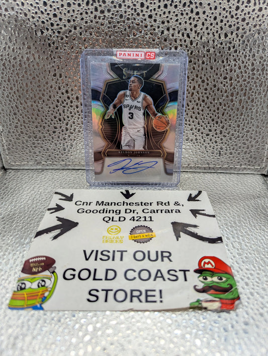 2022-23 Panini Select Signatures KELDON JOHNSON /249 FRENLY BRICKS - Open 7 Days