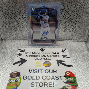 Topps Chrome Bowman 1st JESUS GALIZ /499 Autograph SILVER FRENLY BRICKS - Open 7 Days