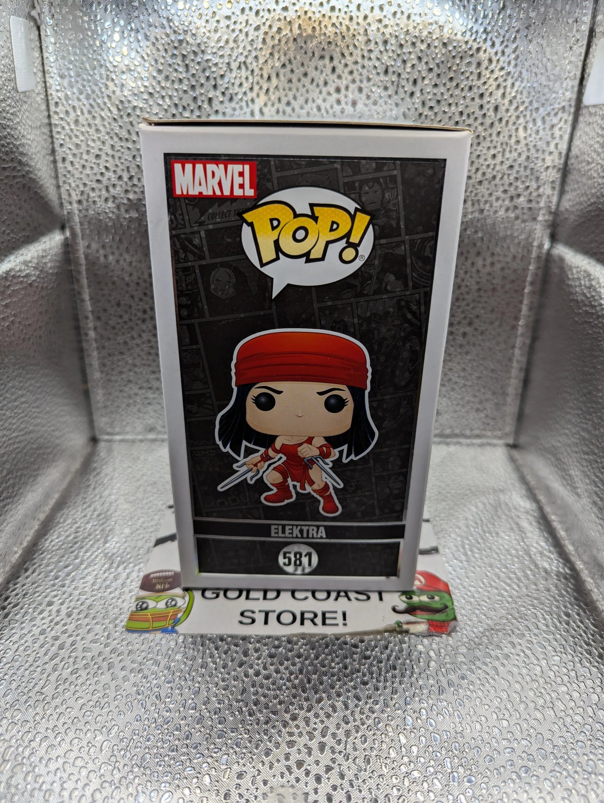 Funko POP! Marvel: 80th - First Appearance: Elektra - 581 FRENLY BRICKS - Open 7 Days