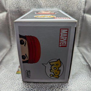 Funko POP! Marvel: 80th - First Appearance: Elektra - 581 FRENLY BRICKS - Open 7 Days