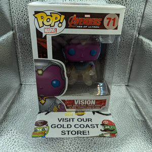 Funko POP Vinyl Vision #71 Marvel FRENLY BRICKS - Open 7 Days