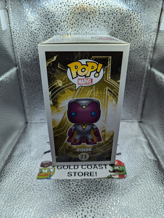 Funko POP Vinyl Vision #71 Marvel FRENLY BRICKS - Open 7 Days