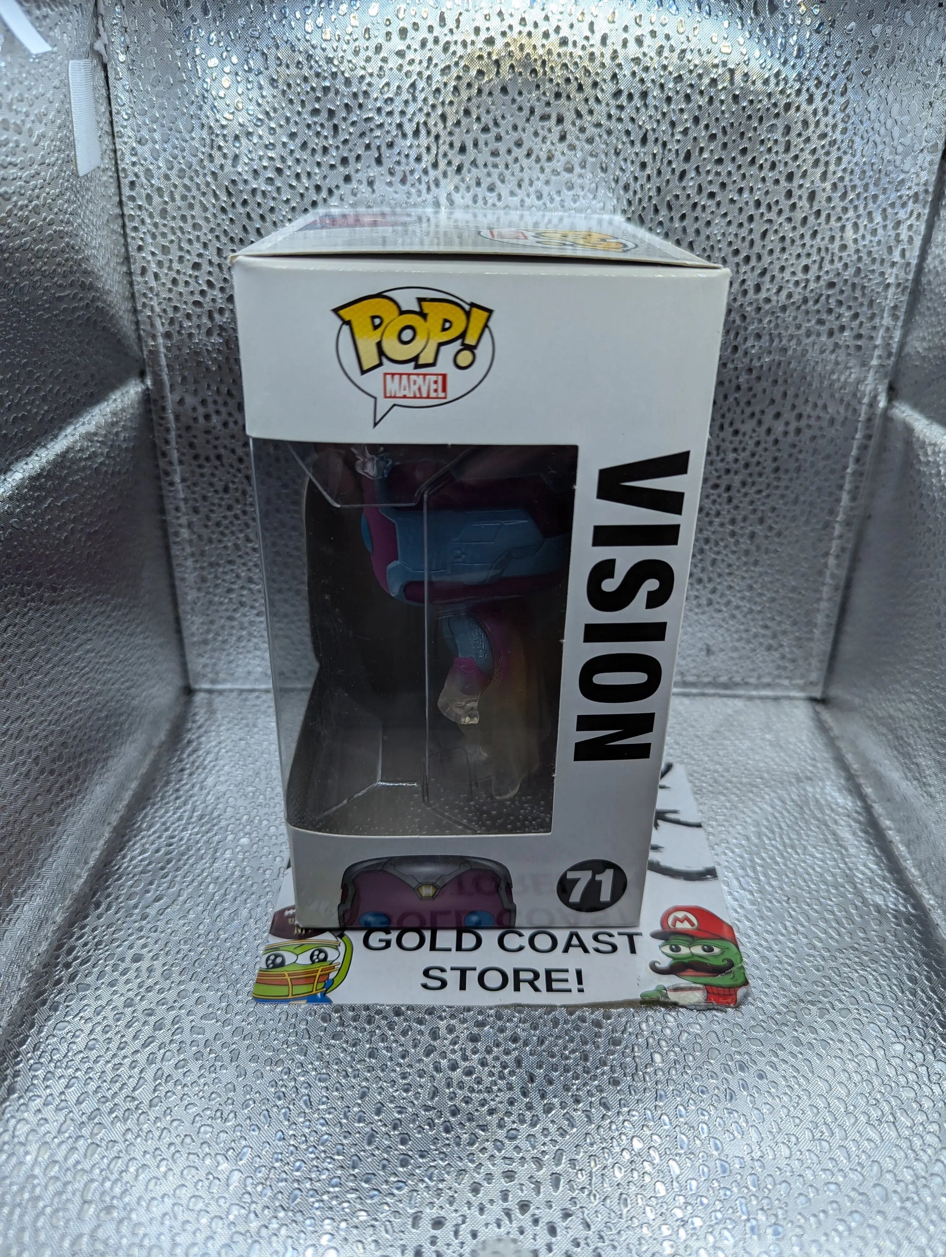 Funko POP Vinyl Vision #71 Marvel FRENLY BRICKS - Open 7 Days