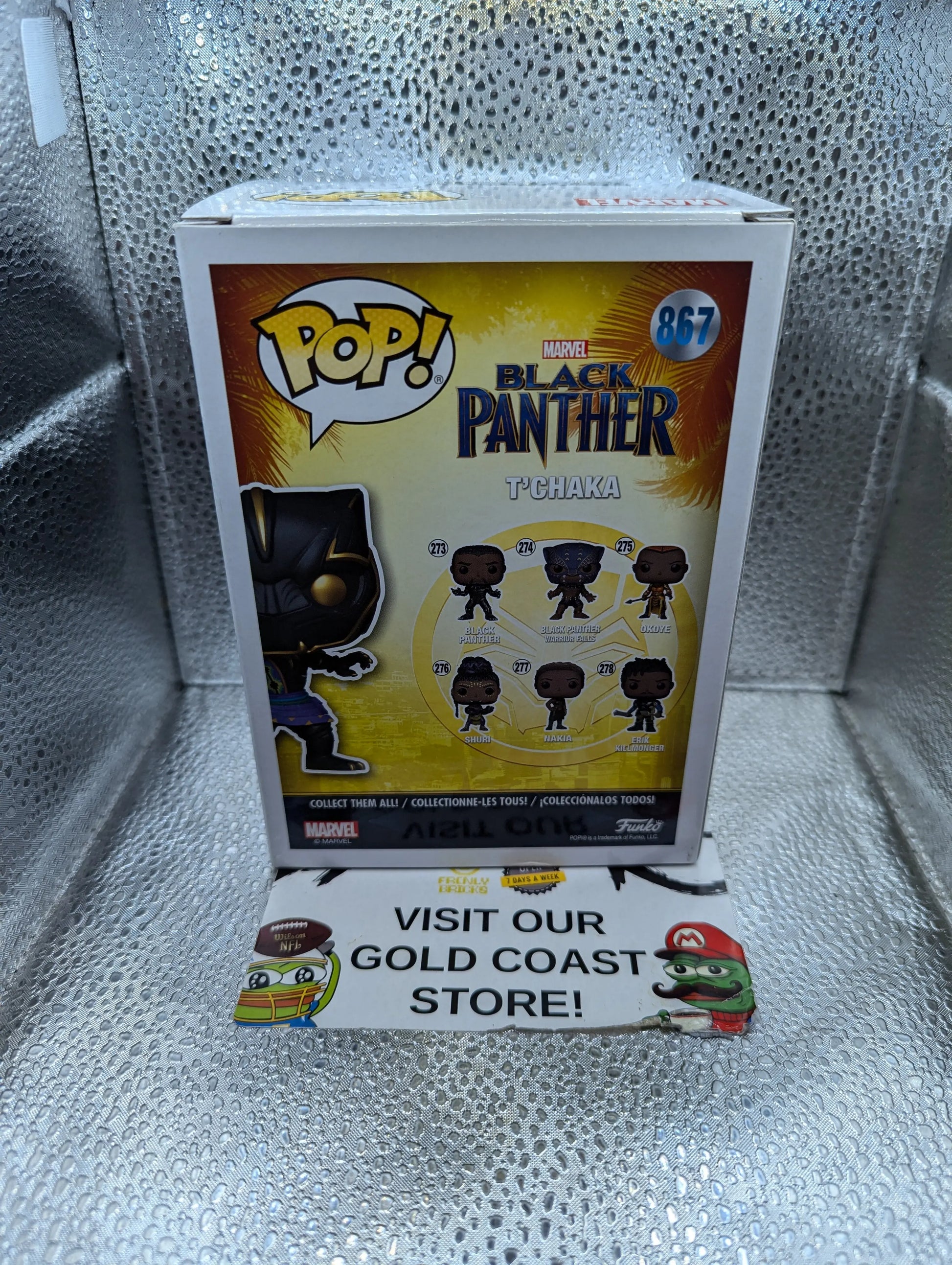 Funko Pop Vinyl T'Chaka #867 Black Panther FRENLY BRICKS - Open 7 Days