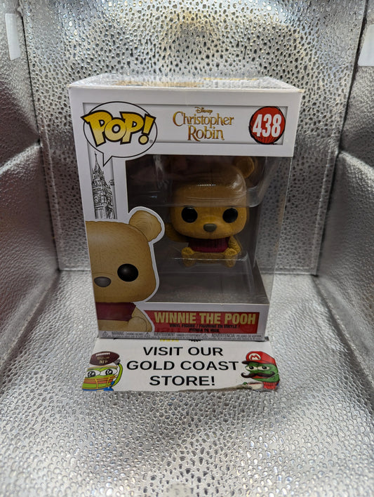 Funko Pop! Disney Christopher Robin WINNIE THE POOH #438 Vinyl Figure FRENLY BRICKS - Open 7 Days