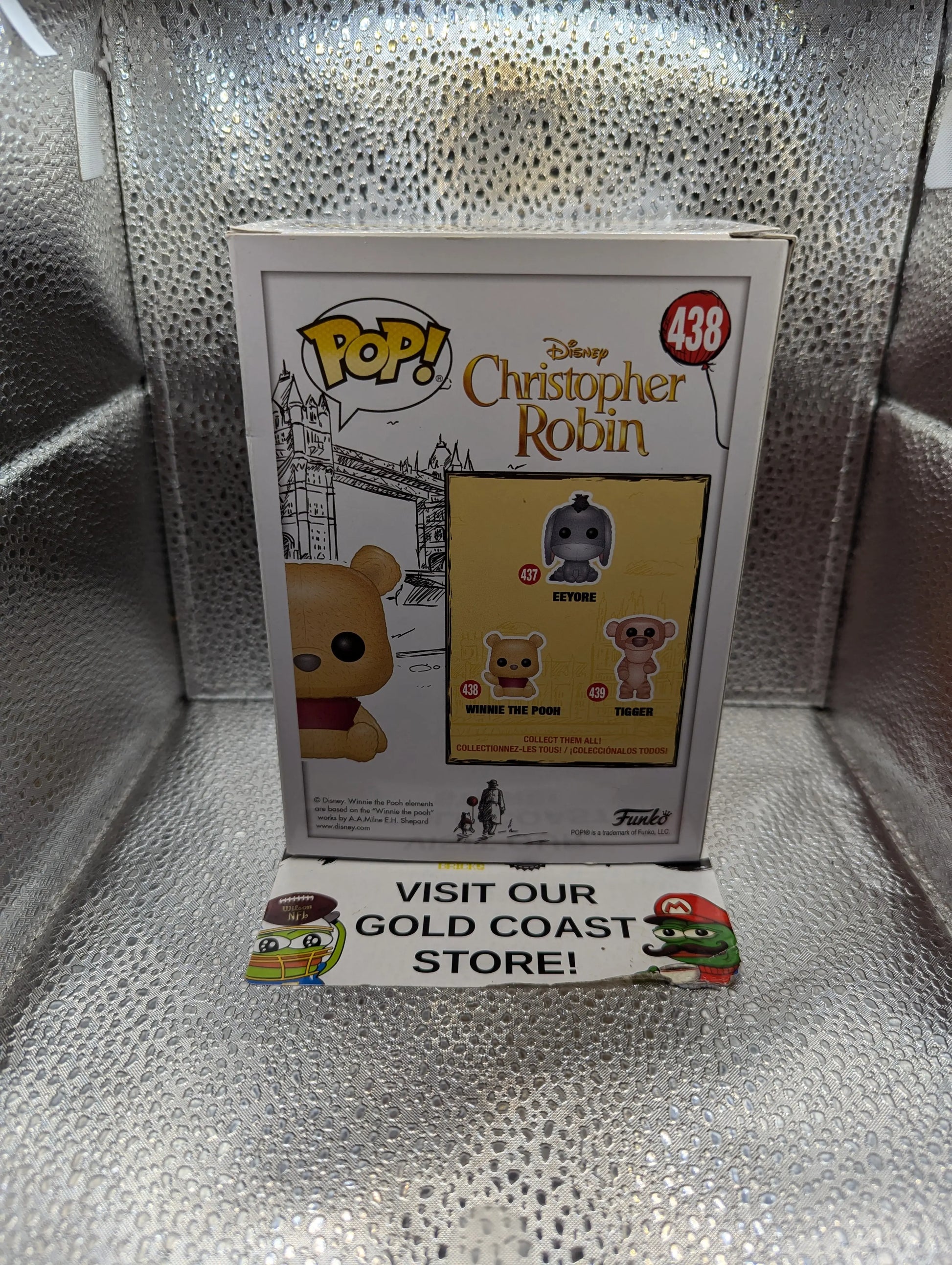 Funko Pop! Disney Christopher Robin WINNIE THE POOH #438 Vinyl Figure FRENLY BRICKS - Open 7 Days