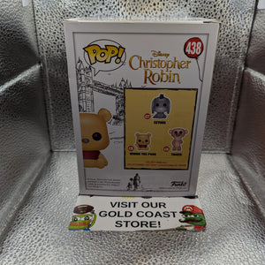 Funko Pop! Disney Christopher Robin WINNIE THE POOH #438 Vinyl Figure FRENLY BRICKS - Open 7 Days