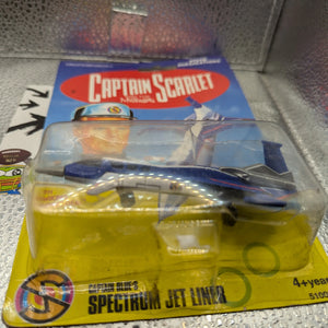 Vivid Imaginations 1993 CAPTAIN SCARLET +MYSTERONS CAPT BLUE SPECTRUM JET LINER FRENLY BRICKS - Open 7 Days