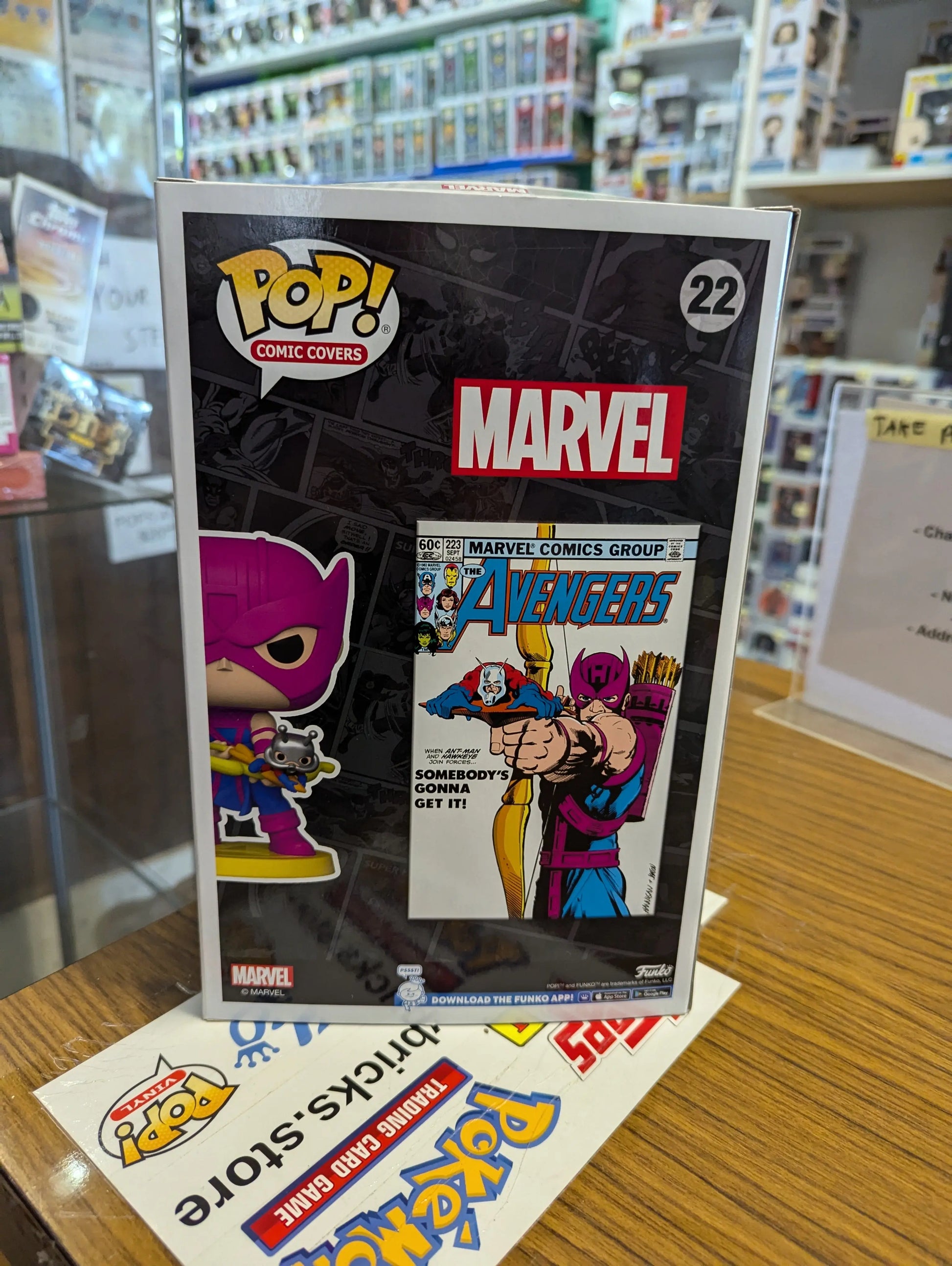 Funko Pop Vinyl Marvel HAWKEYE AND ANT-MAN FRENLY BRICKS - Open 7 Days