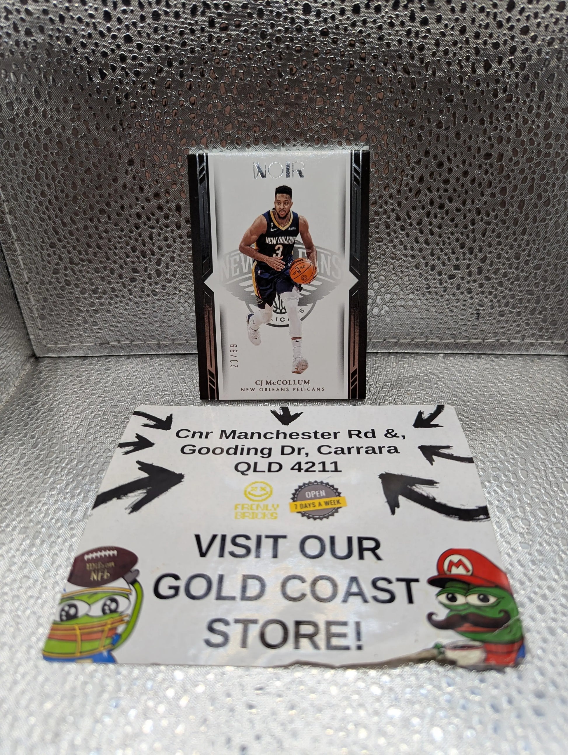 2022-23 Panini NOIR CJ McCollum /99 FRENLY BRICKS - Open 7 Days