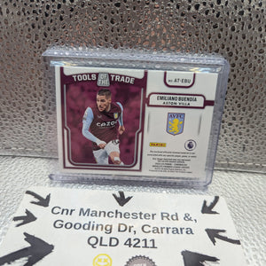 2022-23 Panini Absolute EPL Emiliano Buendia DUAL PATCH /49 FRENLY BRICKS - Open 7 Days