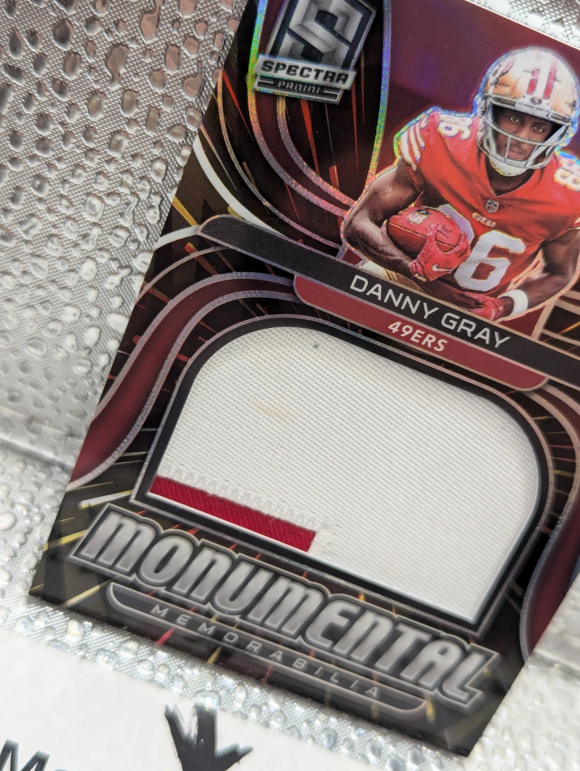 2022 Panini Spectra Football DANNY GRAY /75 Rookie Patch Auto FRENLY BRICKS - Open 7 Days