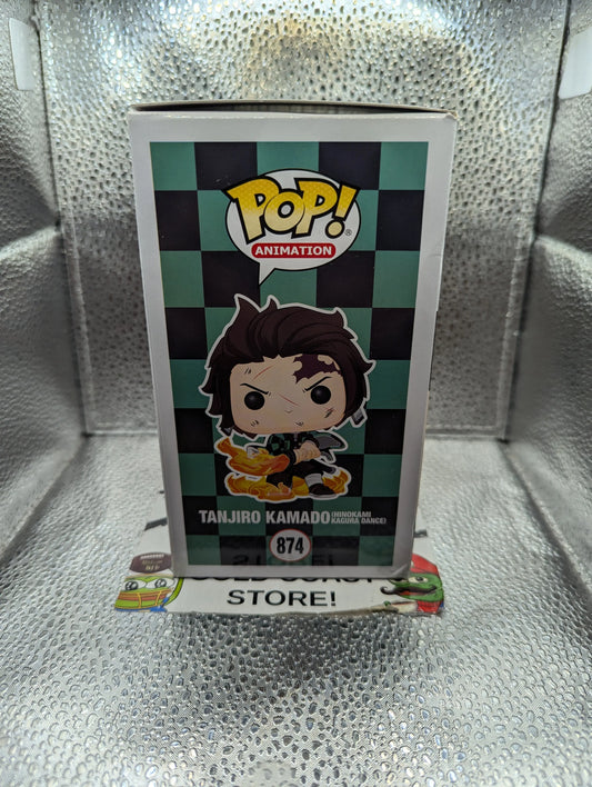 FUNKO Pop Vinyl TANJIRO KAMADO 874 SE FRENLY BRICKS - Open 7 Days