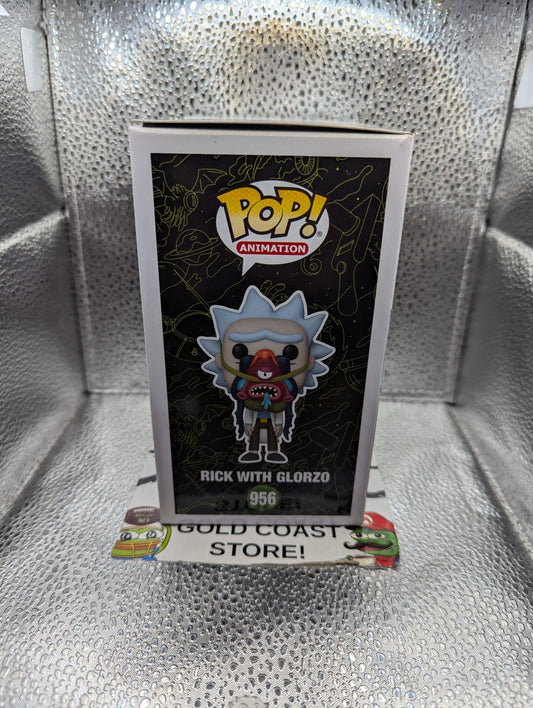 FUNKO POP Vinyl Rick with Glorzo 956 FRENLY BRICKS - Open 7 Days