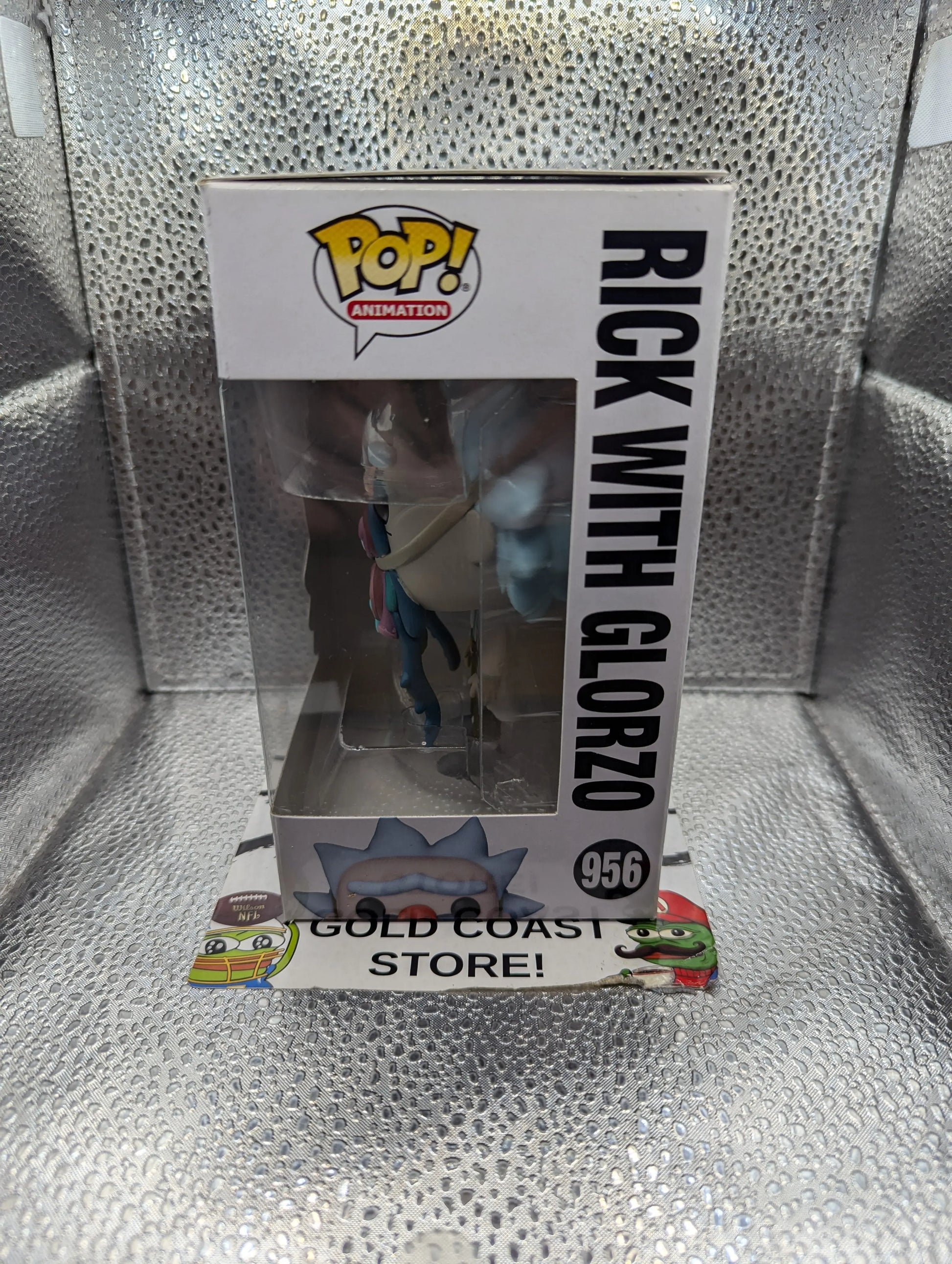 FUNKO POP Vinyl Rick with Glorzo 956 FRENLY BRICKS - Open 7 Days