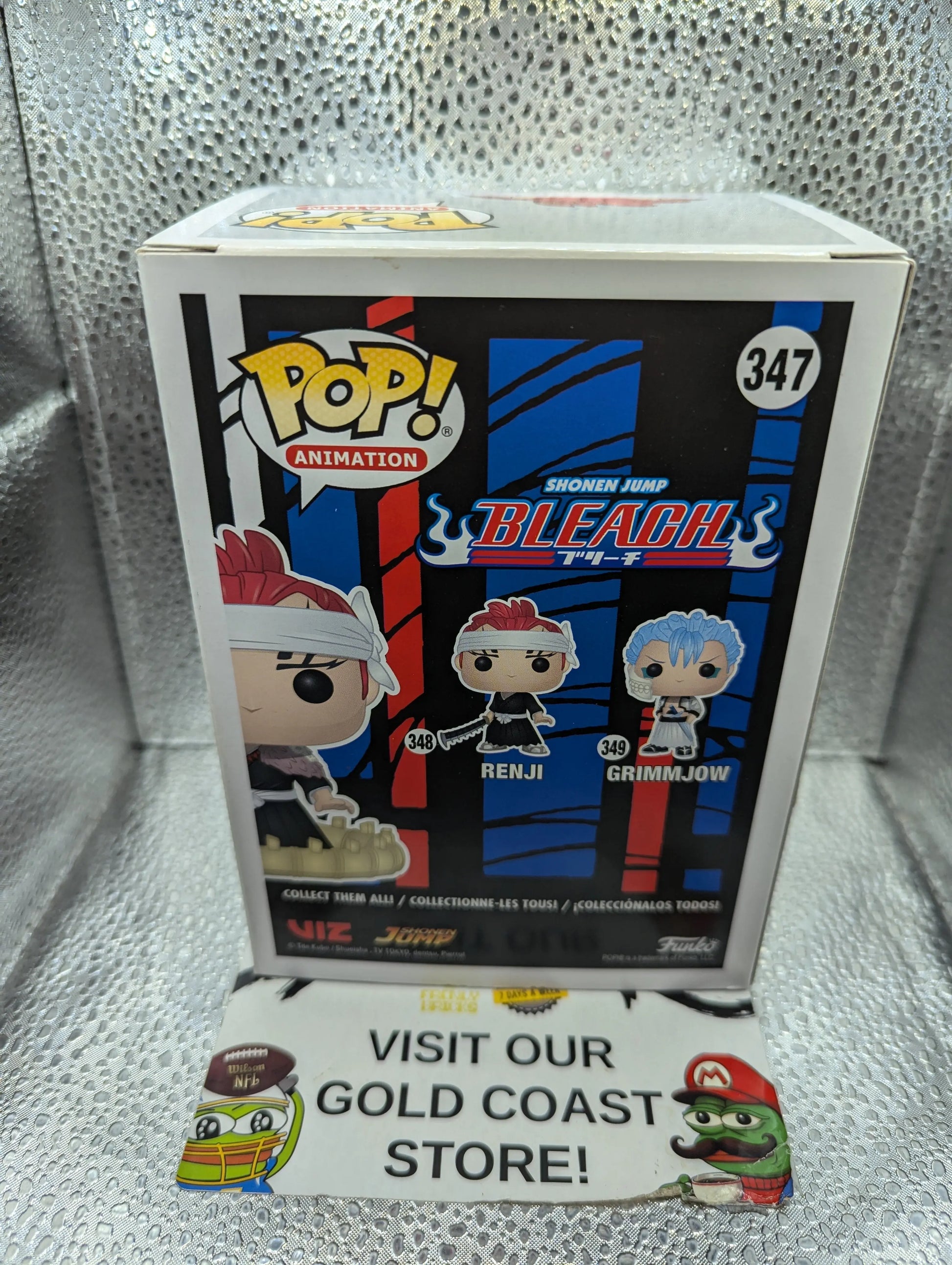 FUNKO POP VINYL Renji 349 Bleach *see photos* FRENLY BRICKS - Open 7 Days