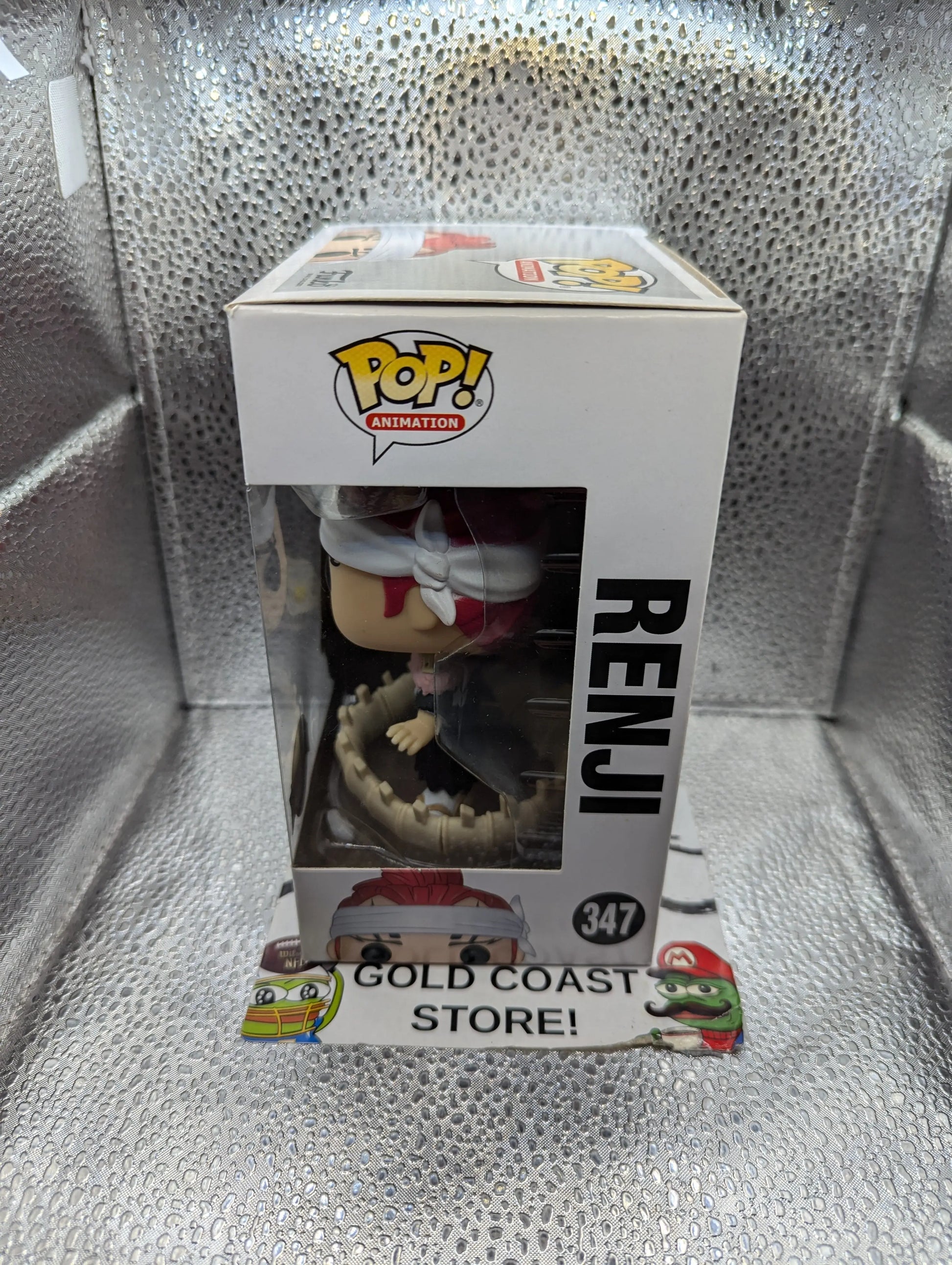 FUNKO POP VINYL Renji 349 Bleach *see photos* FRENLY BRICKS - Open 7 Days