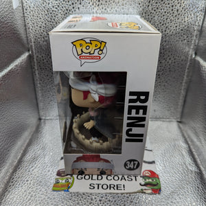 FUNKO POP VINYL Renji 349 Bleach *see photos* FRENLY BRICKS - Open 7 Days