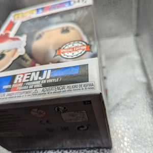 FUNKO POP VINYL Renji 349 Bleach *see photos* FRENLY BRICKS - Open 7 Days