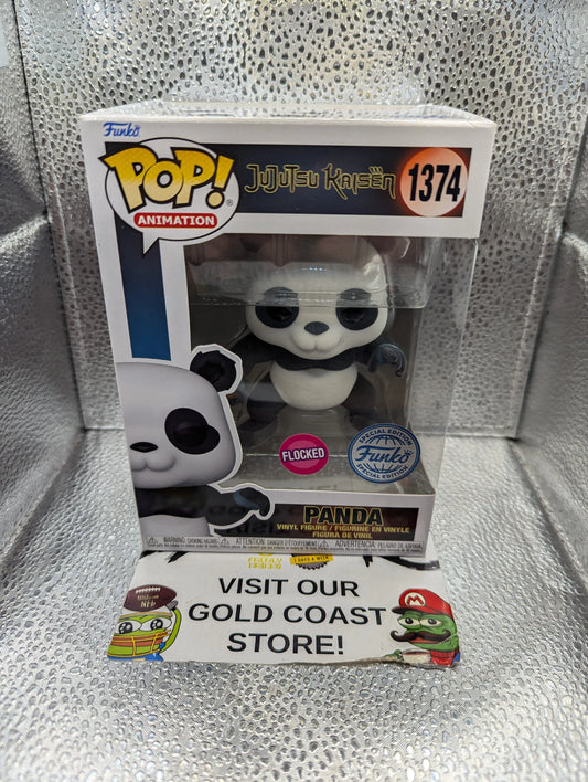 FUNKO POP VINYL Panda Flocked SE 1374 FRENLY BRICKS - Open 7 Days