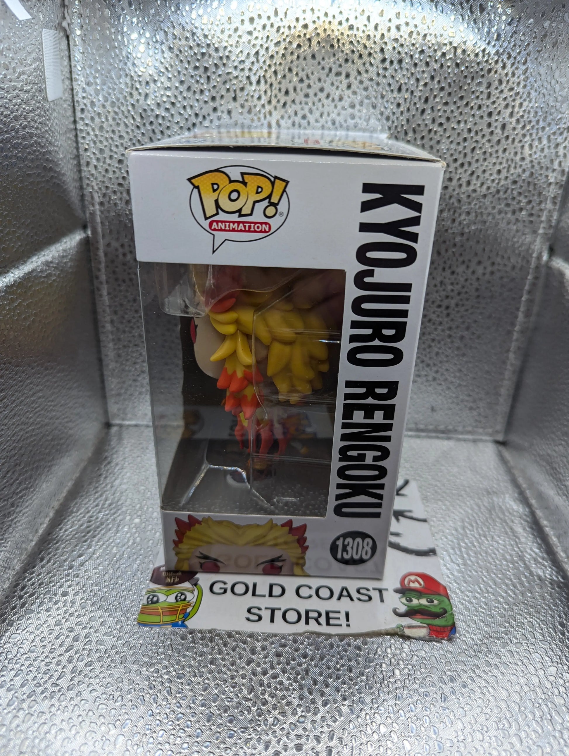 FUNKO Pop Vinyl KYOJURO RENGOKU 1308 Demon Slayer FRENLY BRICKS - Open 7 Days