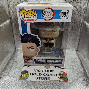 FUNKO POP VINYL 1091 Demon Slayer Gyomei Himejima FRENLY BRICKS - Open 7 Days