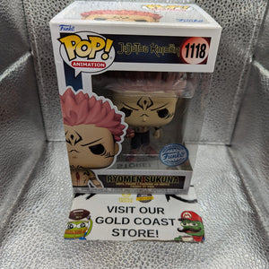 FUNKO Pop Vinyl Ryomen Sukuna 1118 FRENLY BRICKS - Open 7 Days