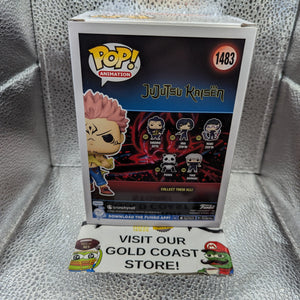 FUNKO POP Vinyl Ryomen Sukuna 1483 Jujutsu Kaisen FRENLY BRICKS - Open 7 Days