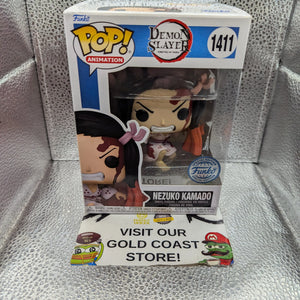 FUNKO POP VINYL Nezuko Kamado 1411 Demon Slayer FRENLY BRICKS - Open 7 Days